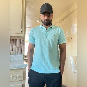 Lacoste t-shirt light blue color